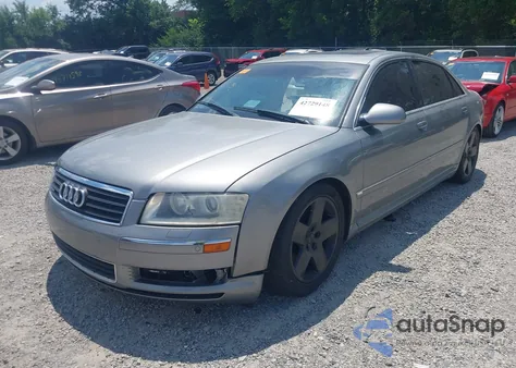 2004 Audi A8 L 4.2 из США, поврежденный, VIN WAUML44E74N015221